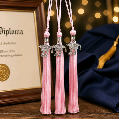 2027 PINK Bling Tassel (Grad Cap Bling)