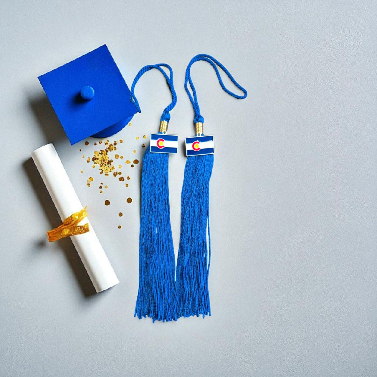 Colorado Flag Tassel