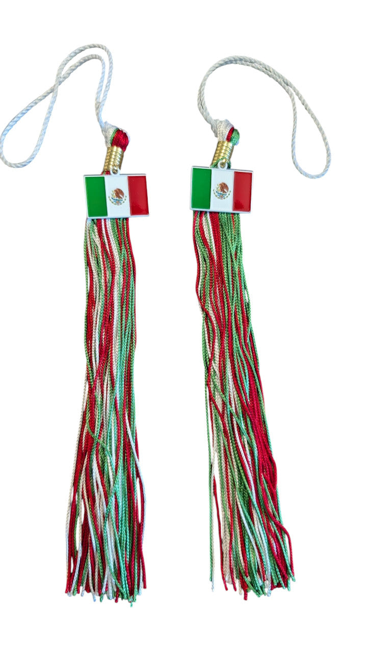 MEXICO Flag Tassel