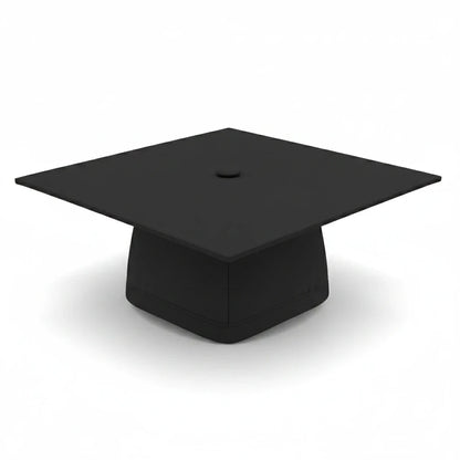 Rocky Mountain Balfour black graduation cap with a flat square top for school commencement ceremonies